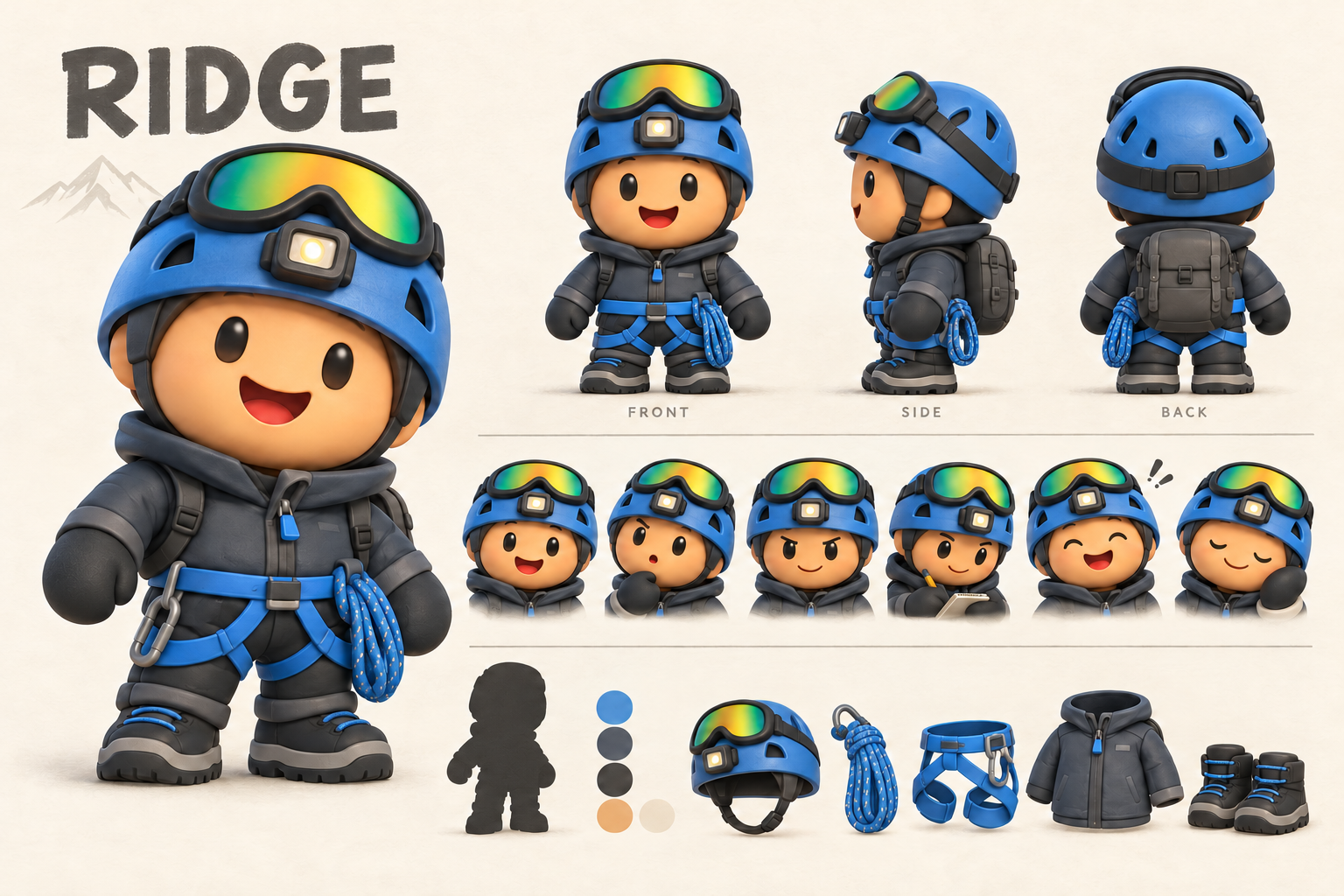 Ridge / character sheet