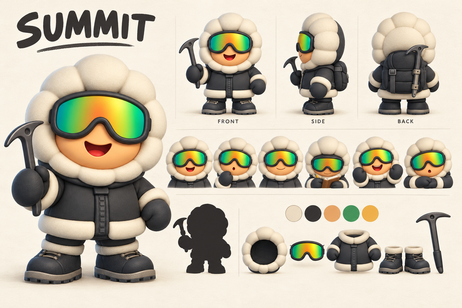 Summit / character sheet