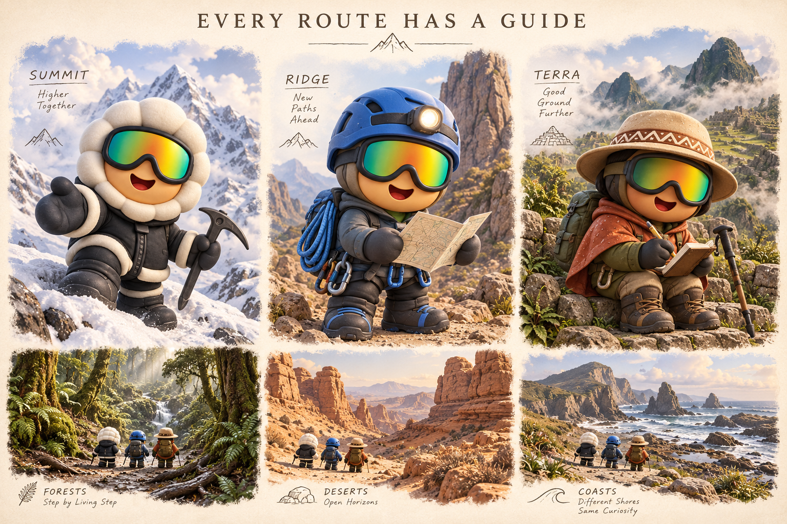 Routes and visual storytelling